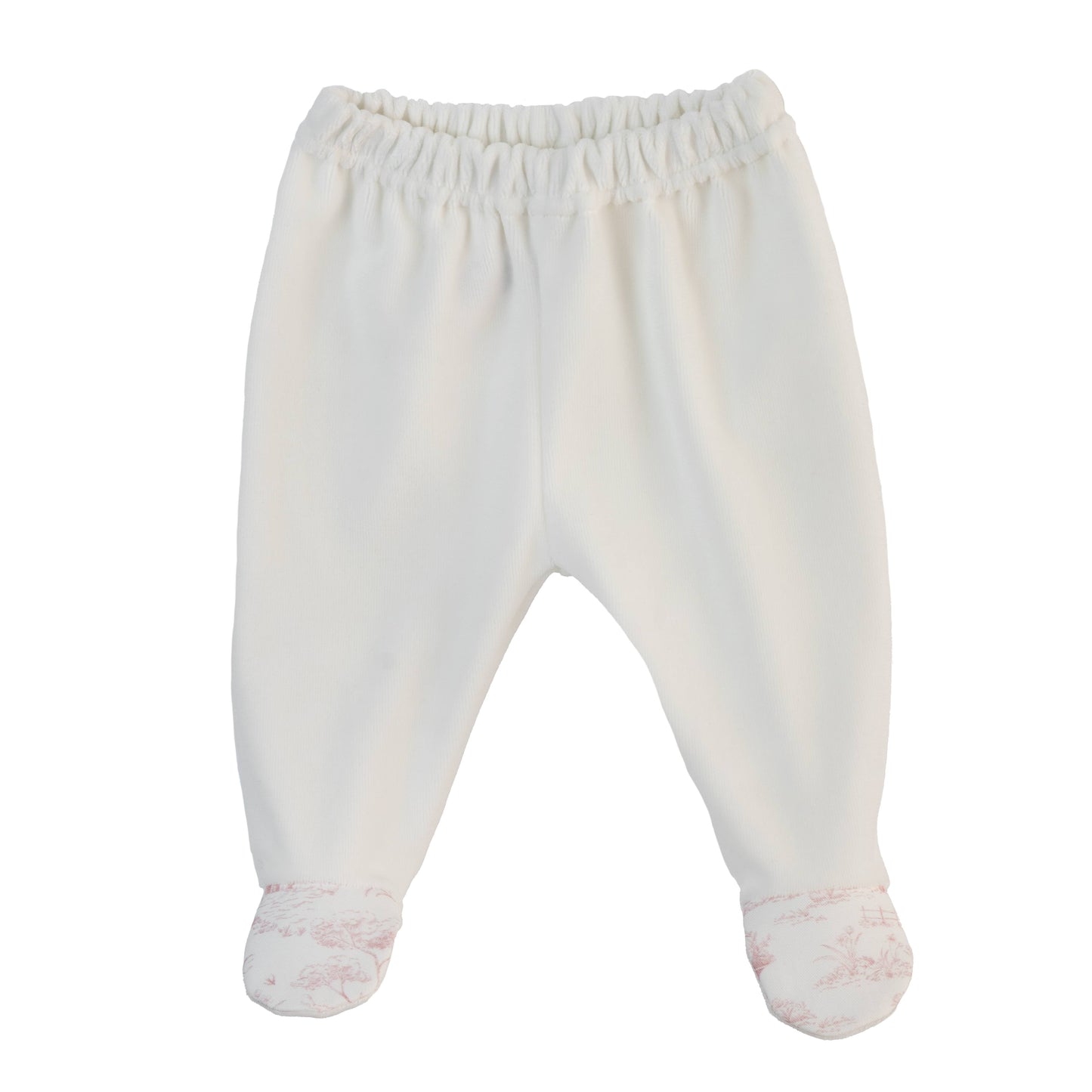 Baby Gi Girls Ivory Vintage Print Two Piece Set VT55G