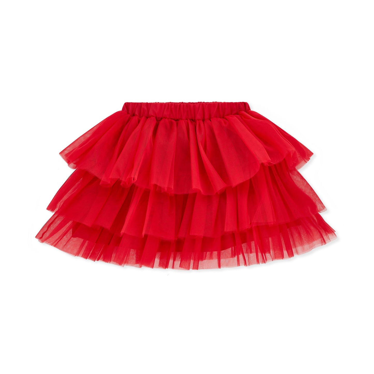 ADee Red Tulle Bow Skirt Set Layla