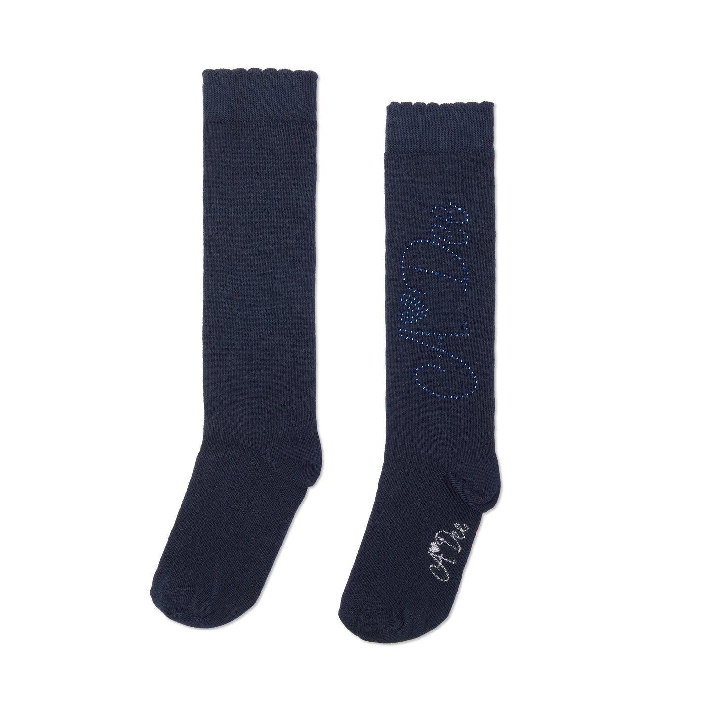 PRE ORDER ADee Girls Navy Knee High Sock Seren