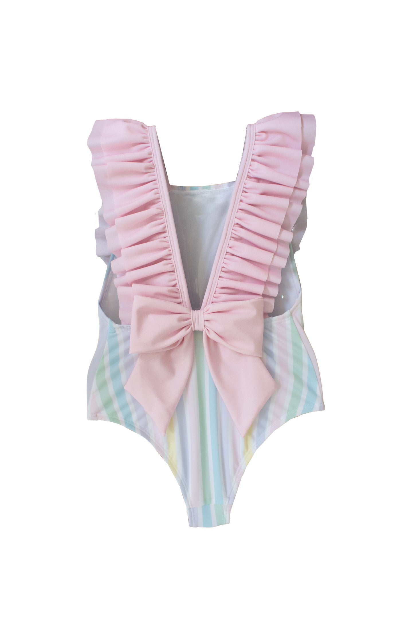 Meia Pata Stripe Swimsuit Aruba