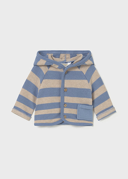 Mayoral Baby Boy Blue Stripe Three Piece Tracksuit 2625