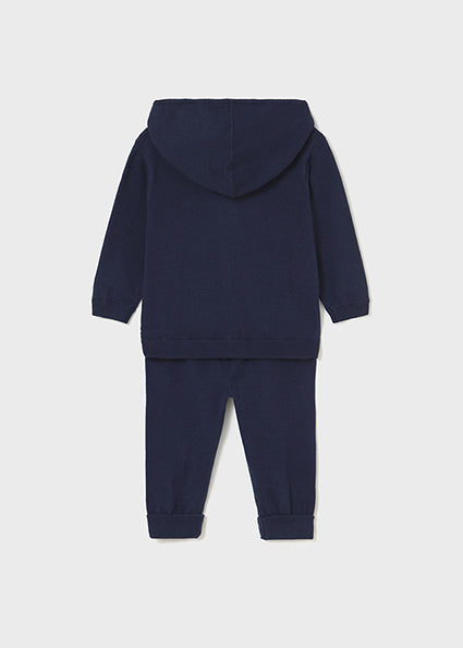 Mayoral Baby Boy Navy Knitted Tracksuit 2514
