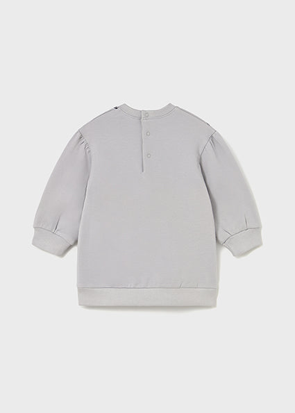 Mayoral Baby Girls Grey Jumper Dress 2921