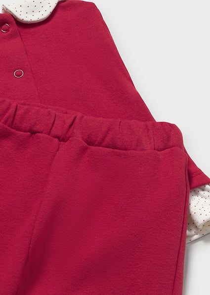 Mayoral Baby Girl Red Three Piece Wrap Tracksuit 2707