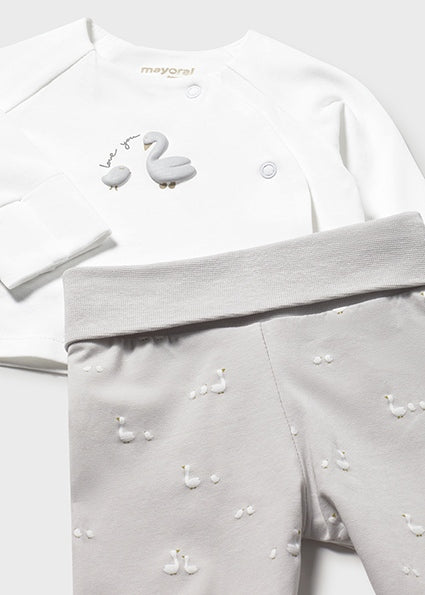 PRE ORDER Mayoral Unisex Baby Grey Gift Set 1506