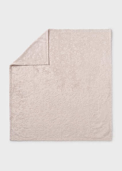 Mayoral Light Beige Teddy Blanket & Toy Set 9957