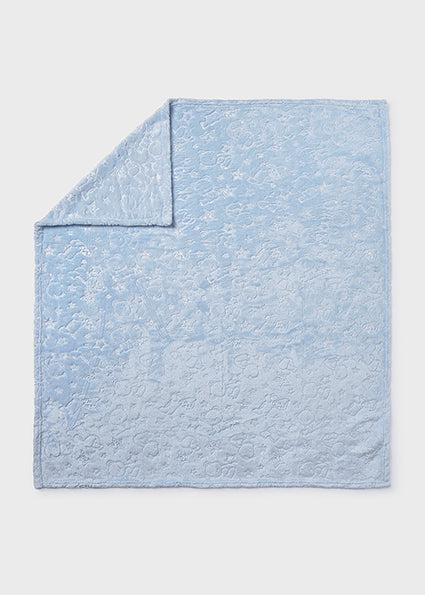 Mayoral Blue Teddy Blanket & Toy Set 9957