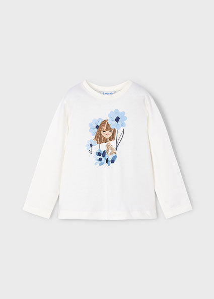 Mayoral Girls Navy Three Piece Legging Set 4724