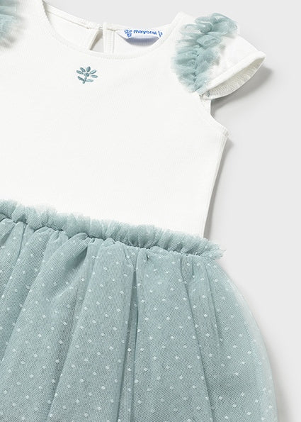Mayoral Baby Girl Sage Tutu Dress 1911