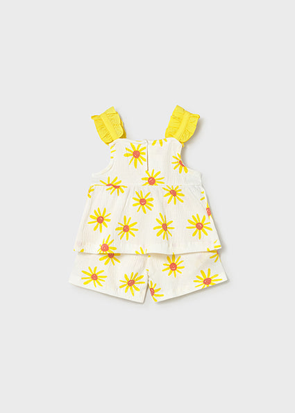 Mayoral Baby Girl Sunshine Short Set 1207