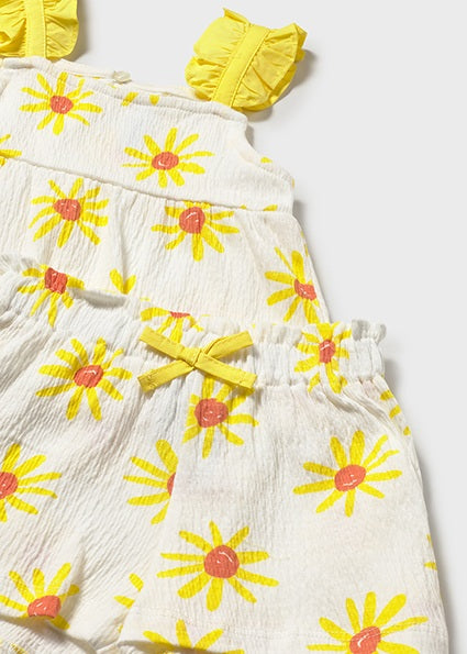 Mayoral Baby Girl Sunshine Short Set 1207