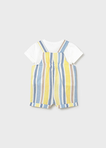 PRE ORDER Mayoral Baby Boy Blue Dungaree Set 1622