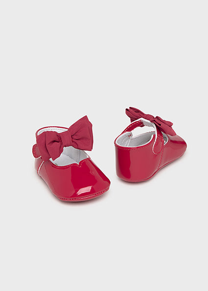 Mayoral Baby Girl Red Patent Mary Jane Shoes 9961