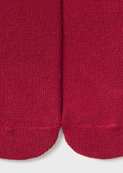 Mayoral Baby Girl Red Knitted Tights 9916