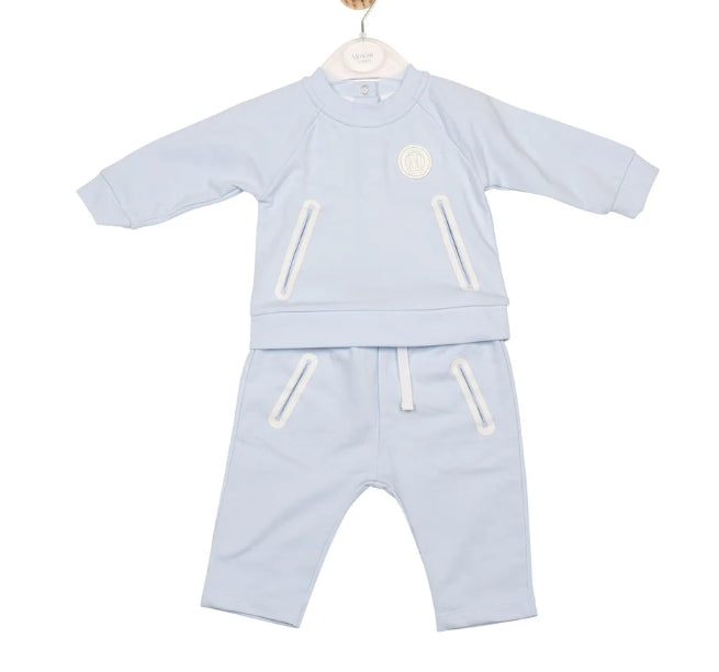 Mintini Baby Blue Boys Tracksuit 6659