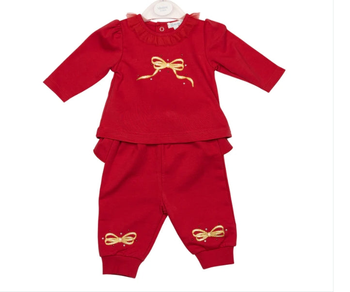 Mintini Baby Red Tracksuit 6821