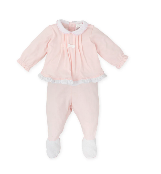 Tutto Piccolo Baby Boy Pink Two Piece Set 2779