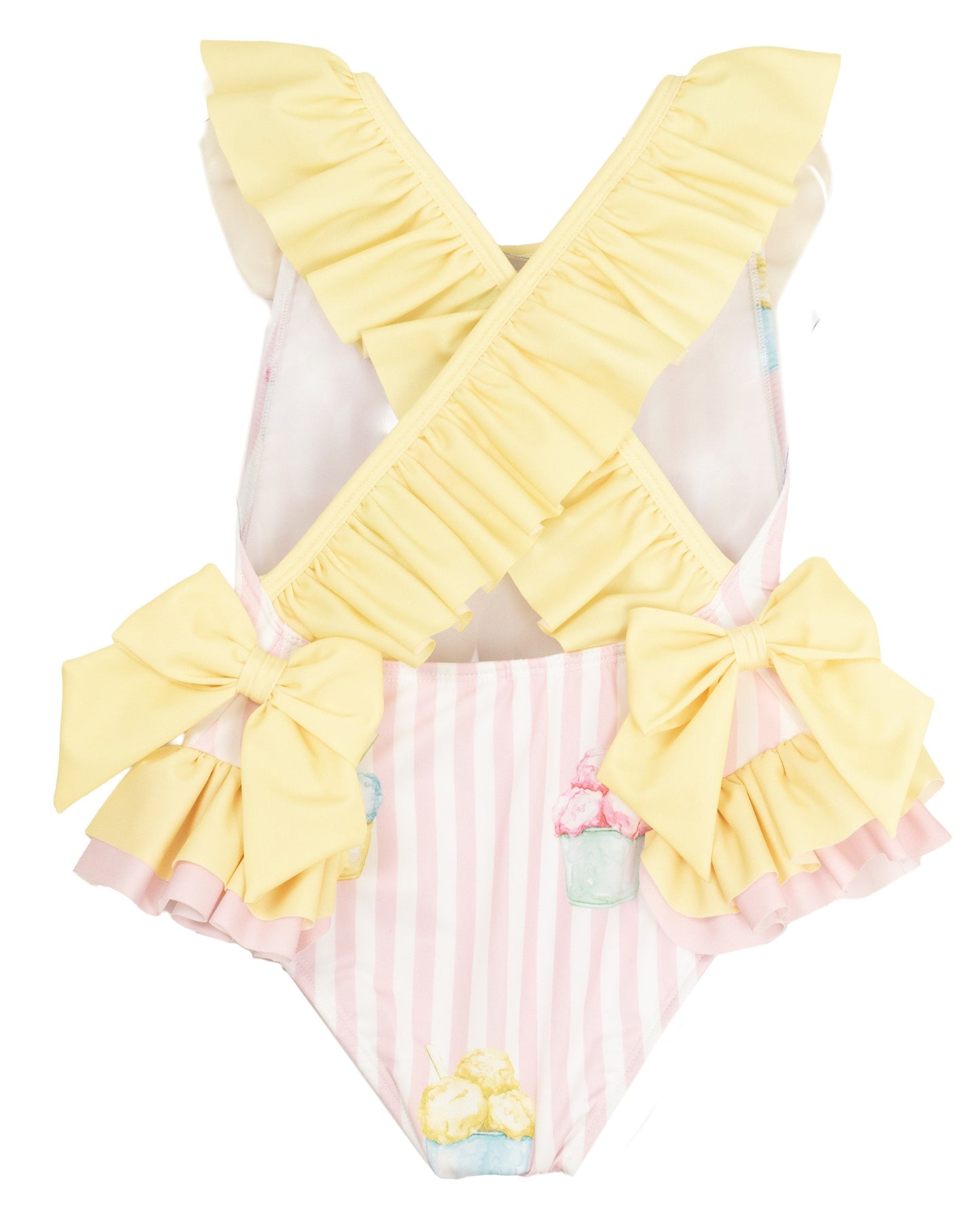 Meia Pata Ice Cream Print Swimsuit Barbados