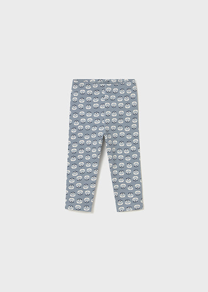 Mayoral Girls Blue Printed Legging Set 2082 2737