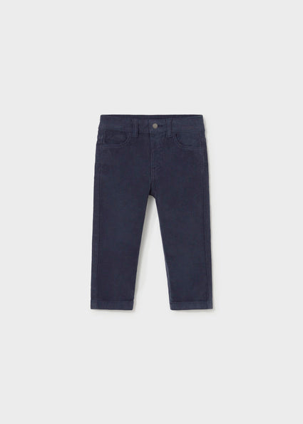 Mayoral Baby Boys Navy Corduroy Trousers 542