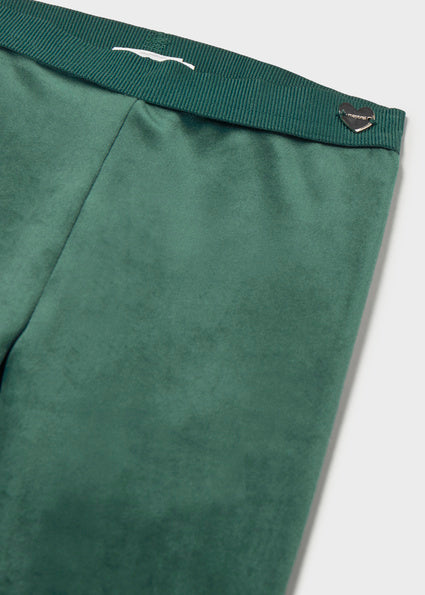 Mayoral Baby Girls Green Velvet Legging Set 2089 727