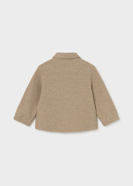 Mayoral Baby Boys Truffle Knit Overshirt 2106