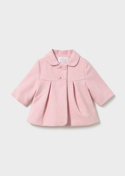 Mayoral Baby Girl Pink Coat 2407