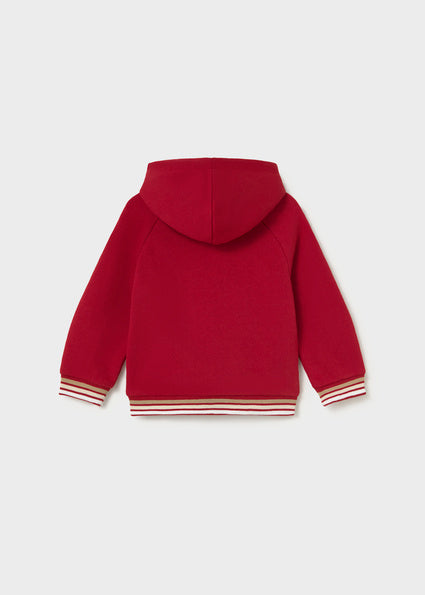 PRE ORDER Mayoral Baby Boys Red Hooded Jumper 2417