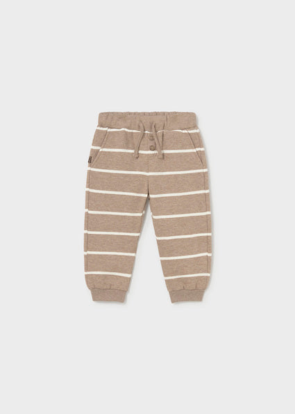 Mayoral Baby Boys Truffle Stripe Tracksuit 2416 2538