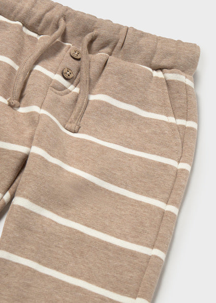 Mayoral Baby Boys Truffle Stripe Tracksuit 2416 2538