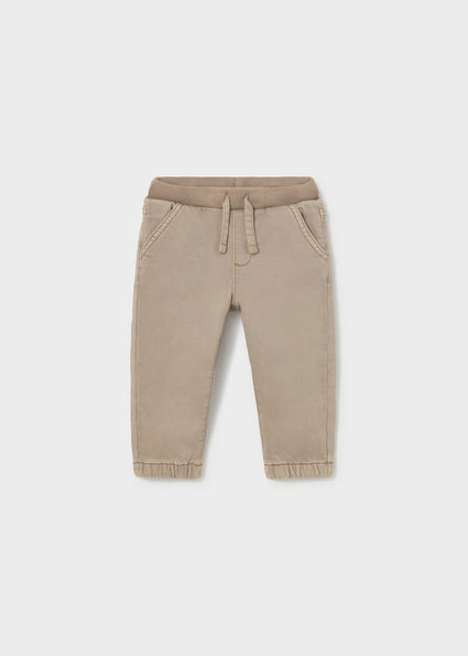 PRE ORDER Mayoral Baby Boys Dark Beige Joggers 2541