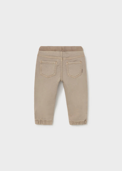 PRE ORDER Mayoral Baby Boys Dark Beige Joggers 2541