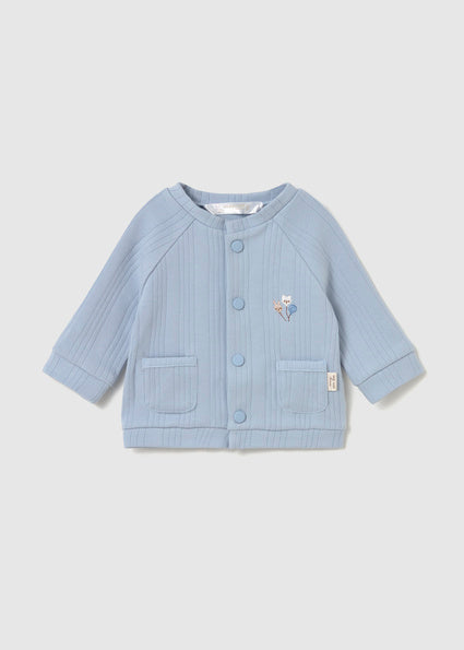 Mayoral Baby Boy Blue Ribbed Tracksuit 2653