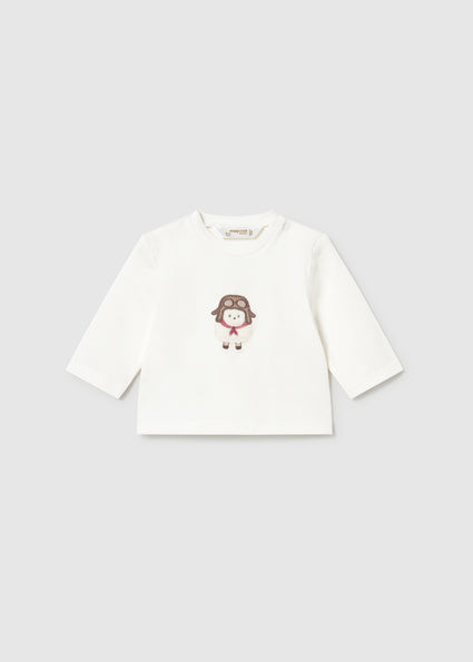 Mayoral Baby Cream 3 Piece Fur Tracksuit 2670