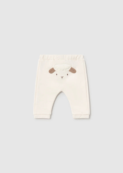 Mayoral Baby Cream 3 Piece Fur Tracksuit 2670
