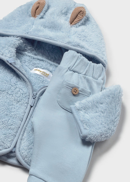 Mayoral Baby Boy Blue 3 Piece Fur Tracksuit 2670