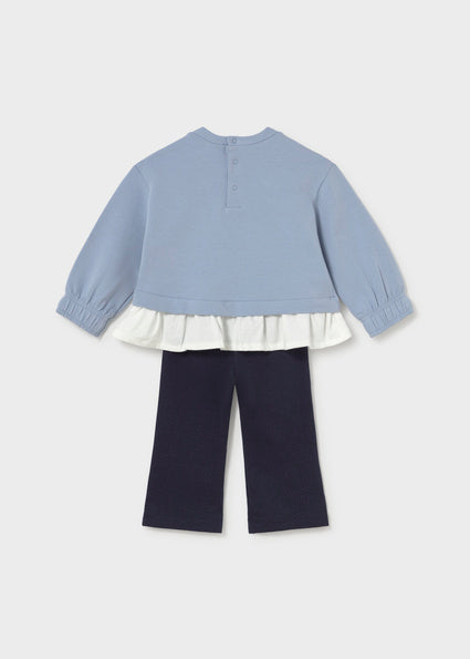 PRE ORDER Mayoral Baby Girls Navy Legging Set 2705