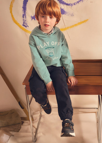 Mayoral Boys Navy Cargo Pants 4509
