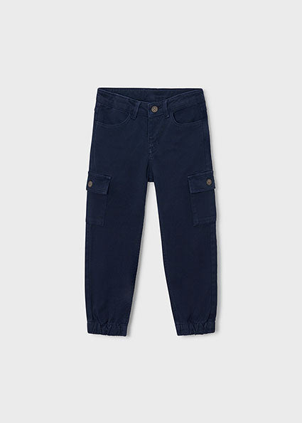 Mayoral Boys Navy Cargo Pants 4509
