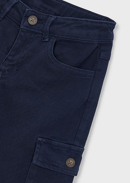 Mayoral Boys Navy Cargo Pants 4509