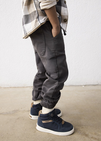 PRE ORDER Mayoral Boys Grey Cargo Jogger 4511