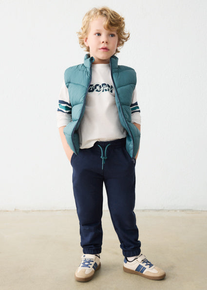 Mayoral Boys Green Three Piece Gilet Tracksuit 4609