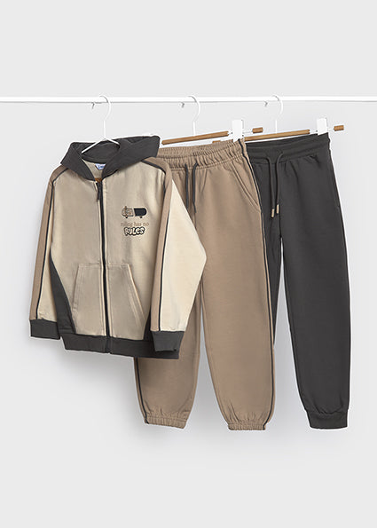 Mayoral Boys Grey 3 Piece Skate Tracksuit 4803
