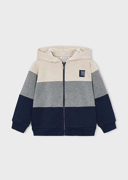 Mayoral Boys Navy Three Piece Hooded Tracksuit 4808