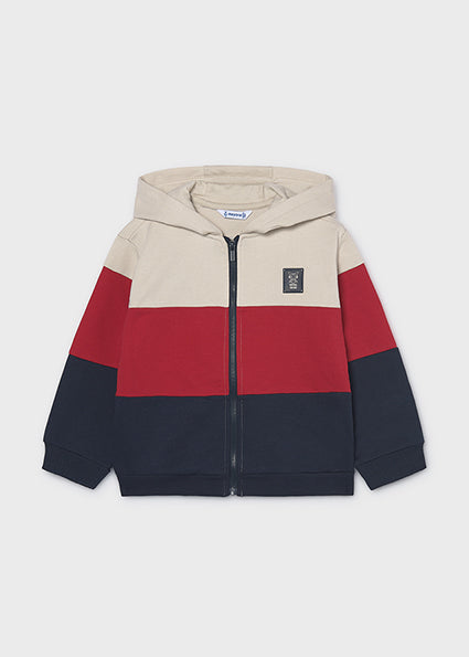 PRE ORDER Mayoral Boys Red Three Piece Hooded Tracksuit 4808