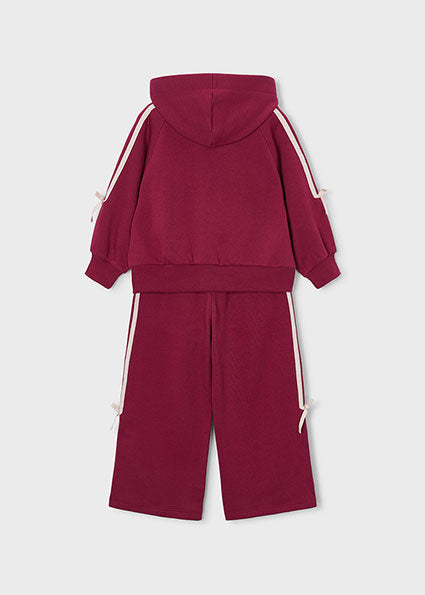 PRE ORDER Mayoral Girls Cherry Bow Tracksuit 4814