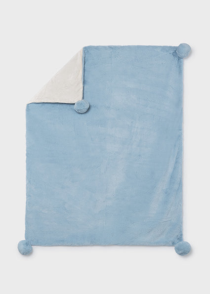 Mayoral Baby Pom Pom Fur Blanket 9143 - 3 Colours