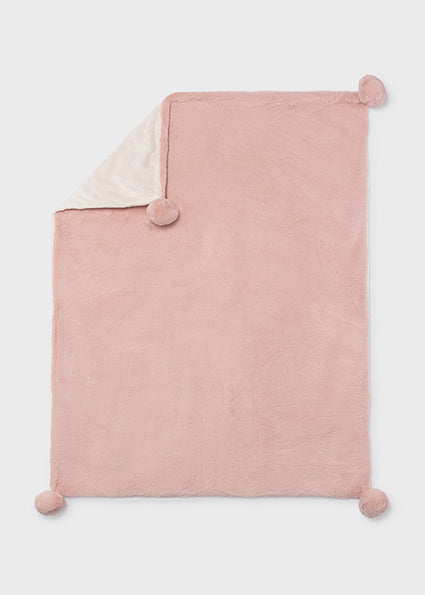 Mayoral Baby Pom Pom Fur Blanket 9143 - 3 Colours