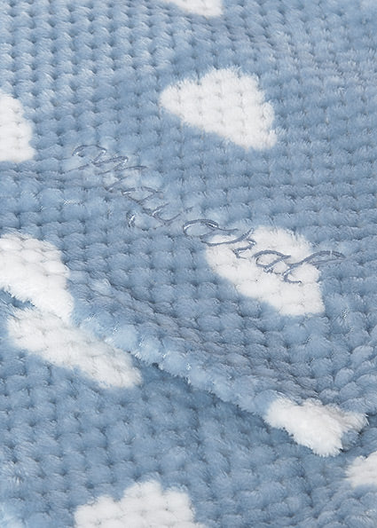 PRE ORDER Mayoral Baby Blue Faux Fur Cloud Blanket 9147