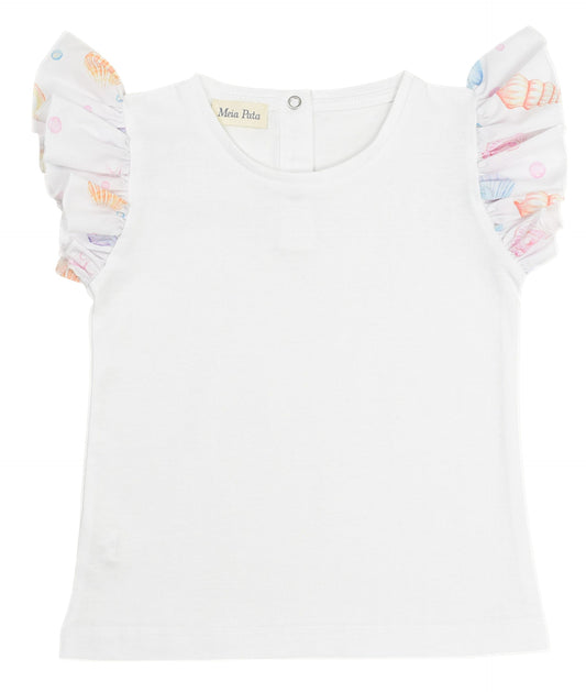 Meia Pata Seashells T-Shirt & Bubbly Shorts MP017